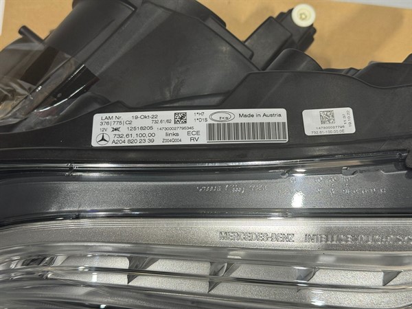 A2048202339-2048202339 W204 GLK SOL FAR 